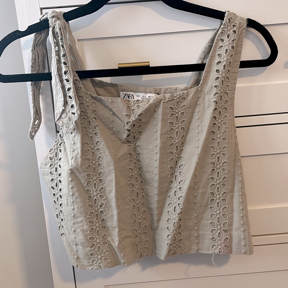 Zara crop tank
